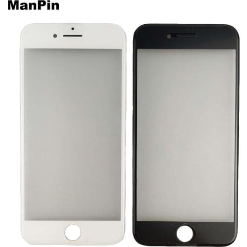 Original 3in1 Glass with Frame OCA Film for iPhone 8 8Plus 7 7Plus 6s 6splus 6Plus 6G LCD Screen Touch Replace Spare Parts 5pcs