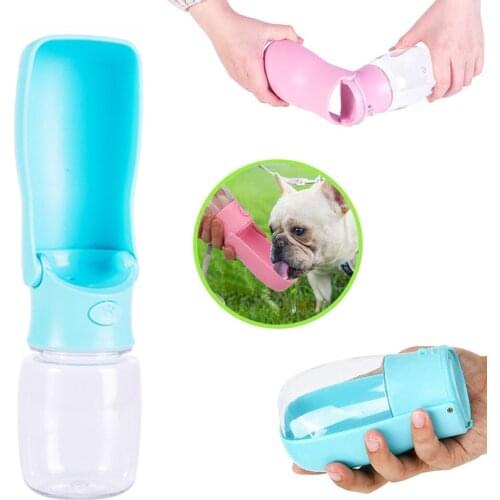 Portable Dog Water Bottle Foldable Puppy Large Dogs Travel Bowls Outdoor Pet Cat Drinking Water Feeders Bottles Pet Supplies