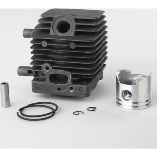 1 Set FS85 Cylinder Piston Assembly Fits For Lawn Mower Power Tools, Weeding Machine Cylinder Piston, Brush Cutter Cylinder