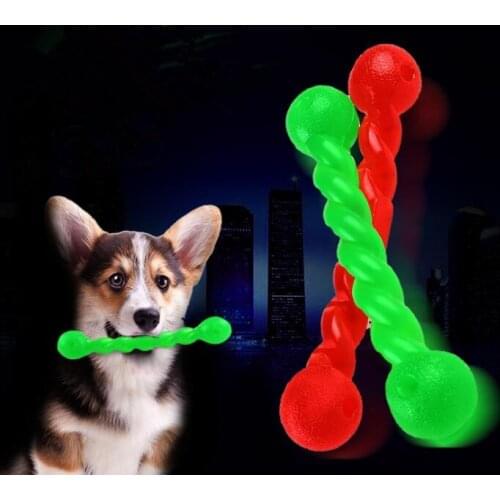 Dog Toy Rubber Toys for Dog Funny Games Interactive Pacifier Bone Puppy Dog Accessories Strong Bite-Resistant Cleaning Chewing