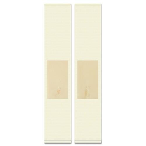 Rice Paper Axis for Chinese Calligraphy 23*120cm Blank Hanging Axis Half Ripe Xuan Paper Hanging Axis Calligraphy Supplies