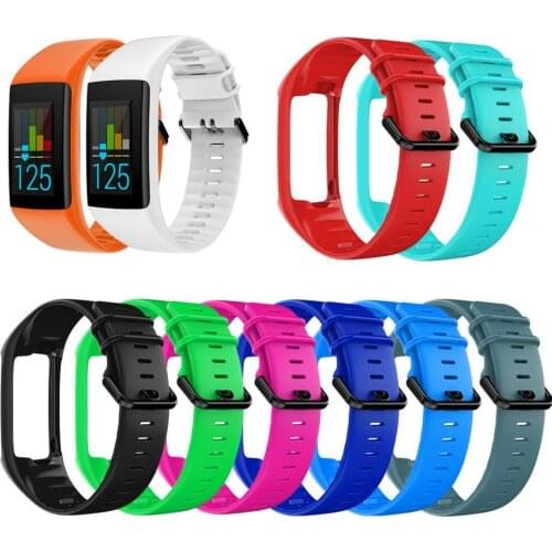 Solid Color Bracelet Wristband Replacement for POLAR A360/370 Watch Accessory Wearable Devices Smart Accessories