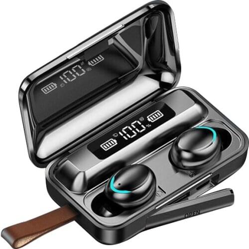 F95 in-ear wireless bluetooth headset binaural touch 5.0 sports bluetooth headset Support Apple Android wireless charged powered