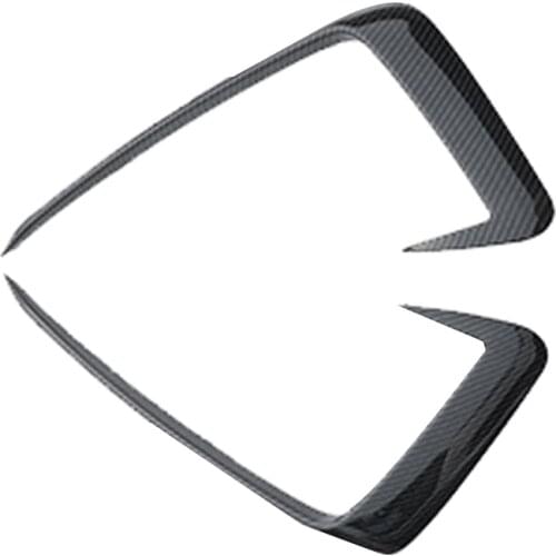 Carbon Fiber Car Front Bumper Spoiler Air Knife Fog Lamp Cover for- A4 A4L 2019