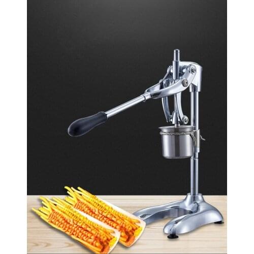 Super Long French Fries Makers Machines Stainless Steel Longest Footlong Mashed Potatoes Fried Chips Extruders Ricers Device