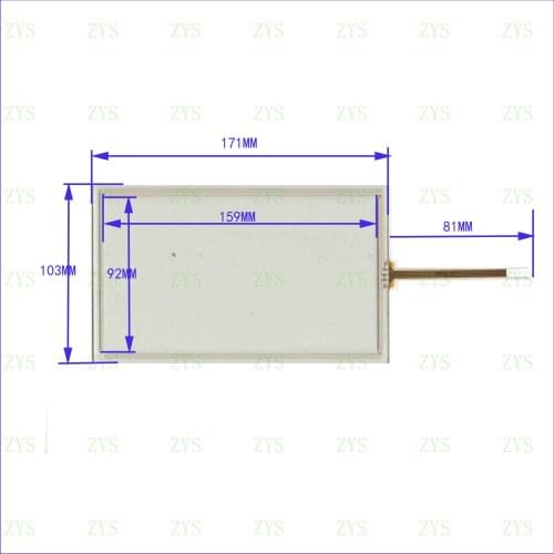 ZhiYuSun 171*103mm this is compatible touch screens 7inch 4 lines touch screen 171*103 screen