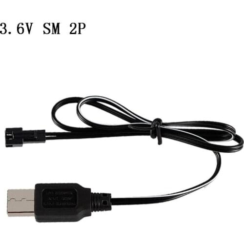 1PCS 3.6V 2P 250mA SM plug USB Charger with Led Charge Indicator