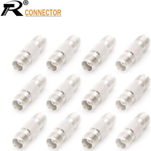 12pcs TNC Female Jack to tnc Female Jack RF Coaxial Adapter high quality TNC Coax Jack Connector