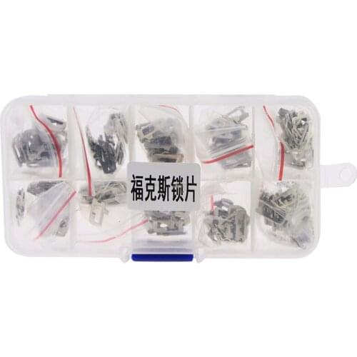 200pcs Ford Focus Car Lock Reed Lock Plate,Ford Auto Lock Core Key Repair Accessories Locks Professional Locksmith Tool