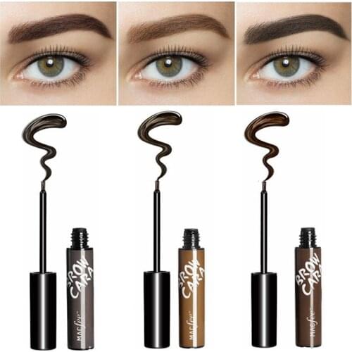 3D Microblading Eyebrow Pen Waterproof Fork Tip Eyebrow Tattoo Pencil Long Lasting Professional Brown Sketch Liquid Eye Brow Pen