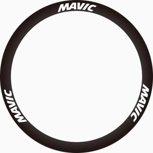 700C 30/38/40/50mm Disc Brake Rim Wheel Sticker Cycle Reflective Road Bike Wheels Decal for MAVICOSMIC