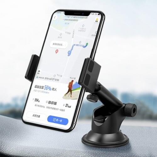 Fimilef Telescopic Car Clip Phone Holder Suction Cup Windshield Gravity Mobile Phone holder Stand For Iphone 11 Samsung Xiaomi 9