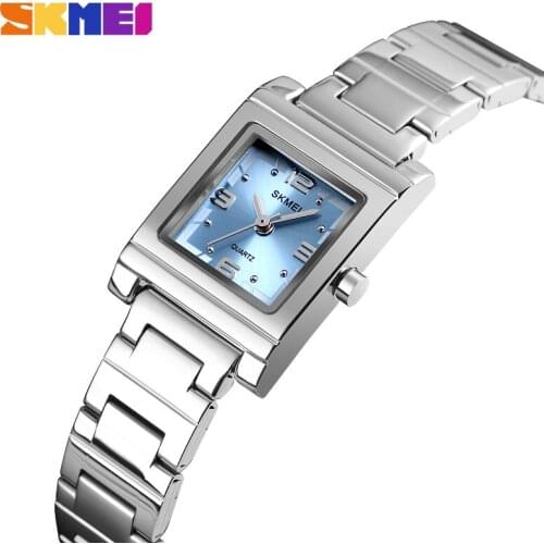 SKMEI 1388 Ladies Watch Clock Women Watches Luxury Stainless Steel Analog Quartz Watch Women Relogio Feminino Montre Femme