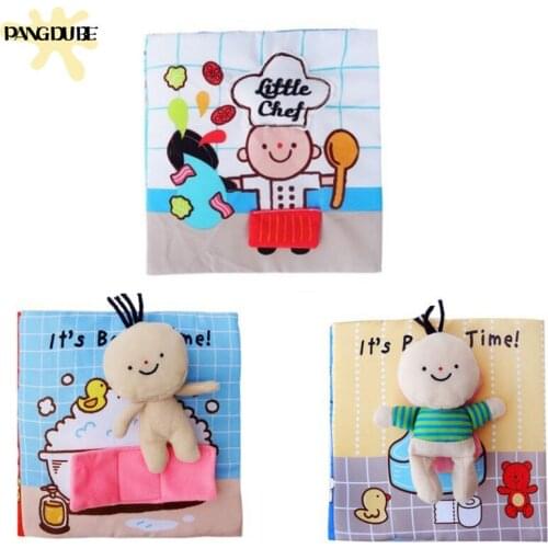 Baby Soft Cloth Book Baby Record Book Baby Learning Resources Intelligence Development Cloth Books Educational Toy Quiet Book