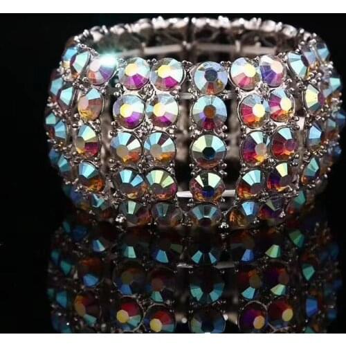 Hot Sale Flash Arm cuff belly dance bracelet bangle circlet wristlet Arm chain ring Armbands armband Performance wristband