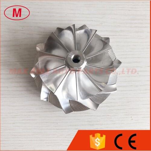 GTA4594 70.30/94.00mm 434335-0017 10+0 blades Performance Turbo milling/aluminum 2618/ Billet Compressor wheel for Cat C-12