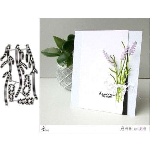 Plant Bouquet Metal Cutting Dies for Scrapbooking Handmade Tools Mold Cut Stencil New DIY Card Make Mould Model Craft Decoration