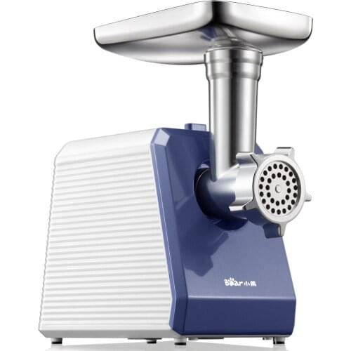 Bear Household Multifunctional Stainless Steel Electric Stirring Chopping Machine Meat Grinder Sausage