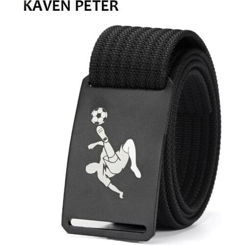 Men Belt Aluminum Buckle Canvas Military Tactical Belt For Mens 1.5 Inch Nylon Webbing Waist Football Belt Basketball Belt