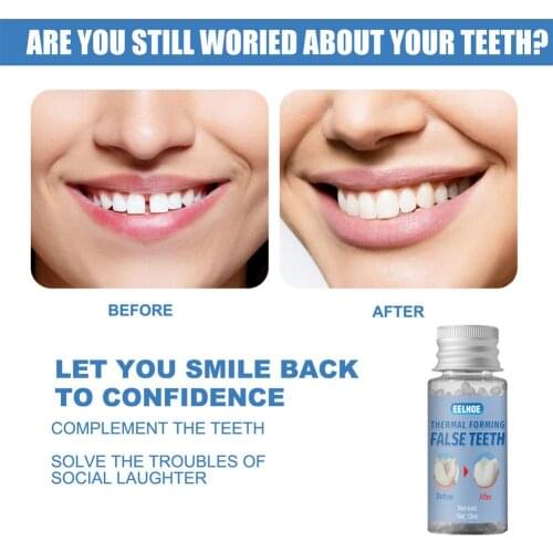 Temporary Tooth Filling Repair Kit Replacement Denture Teeth Gel Filling For Film TV Cosmetic DIY Self-made Denture Material