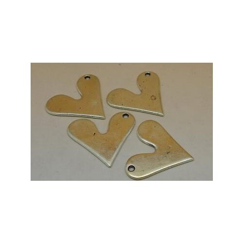 Zinc alloy pendant jewelry accessories diy handmade material charms Heart pendant