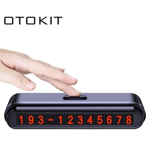 Car Styling Temporary Parking Card Phone Number Card Plate Telephone Number Car Park Stop In Car-styling Automobile Accessories
