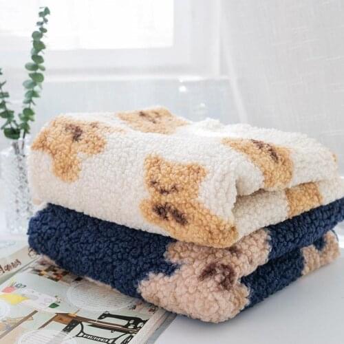 Grain cashmere fabric width 165cm soft warm and comfortable coat lining thick cashmere sewing hand DIY cloth baby cloth