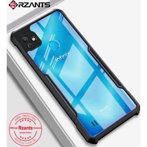 Rzants For Infinix Smart HD 2021 Infinix Smart 5 Case Hard Hybrid Shockproof Slim Crystal Cover Casing Frame Bumper