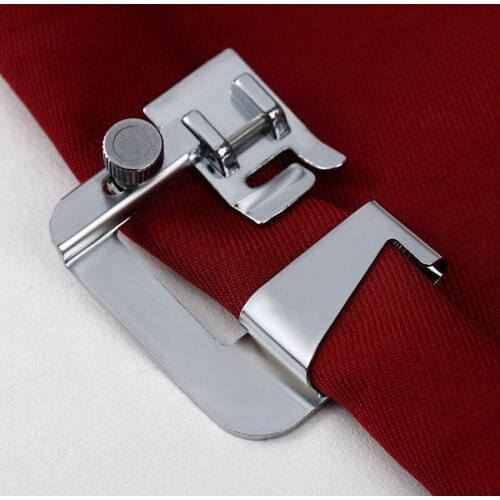 1pcs Rolled Hem Foot Set Domestic Sewing Machine Hemmer Presser Crimping Household