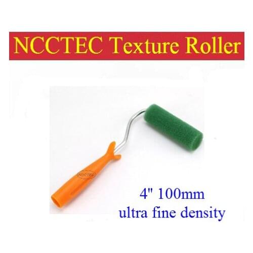 4'' Texture Roller for Epoxy wrinkles non-slip floor projects (ultrafine density) FREE shipping | 100mm sponge paint roller