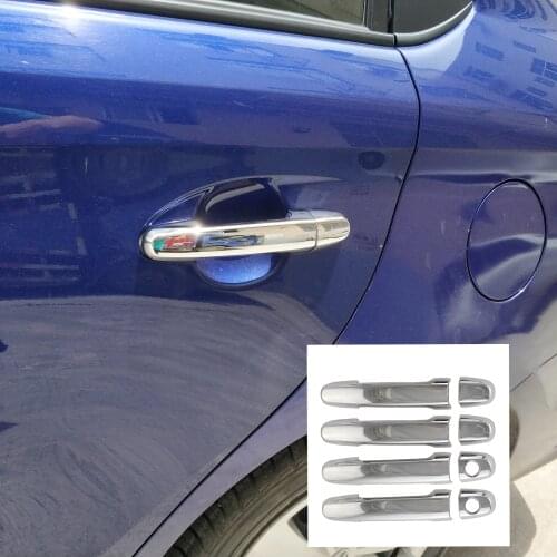 8PCS For TOYOTA RAV4 2000-2005 PROBOX 2002 SUCCEED 2002 Accessories abs Chrome Door Handle Cover Protection