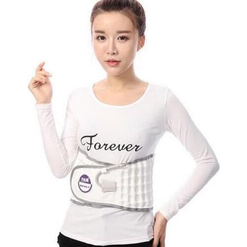 Free shipping back massager medical lumbar intervertebral disc protrusion with air spine traction pain relief support lower lumb