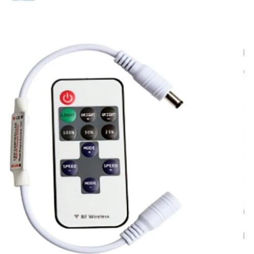 12V-24V 11 Key RF Wireless Remote Switch Controller Dimmer for 3528 5050 2835 5630 3014 LED Strip Light