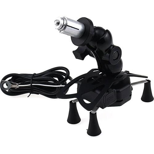Phone Holder USB Charger for HONDA CTX700 NC700S NC700X NC750S NC750X CB500F CB500X Motorcycle GPS Navigation Bracket