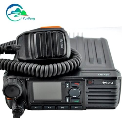 Hytera MD785 vhf uhf mobile ham radio transceiver 50w IP54 GPS Vehicular radio