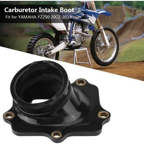 Motorcycle Carb Carburetor Intake Manifold Adapter Boot For YAMAHA YZ250 02-18 5NX-13565-00-00