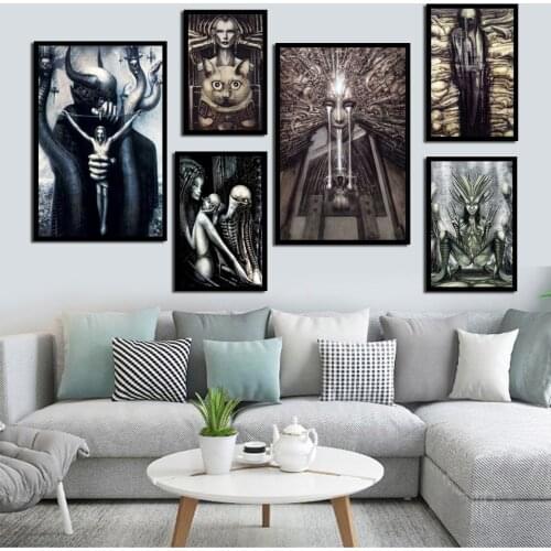High Definition Printing Movie Alien Dark Violence Sex Behind Is The True Meaning Poster Art Painting Sitting Room Home Decorati