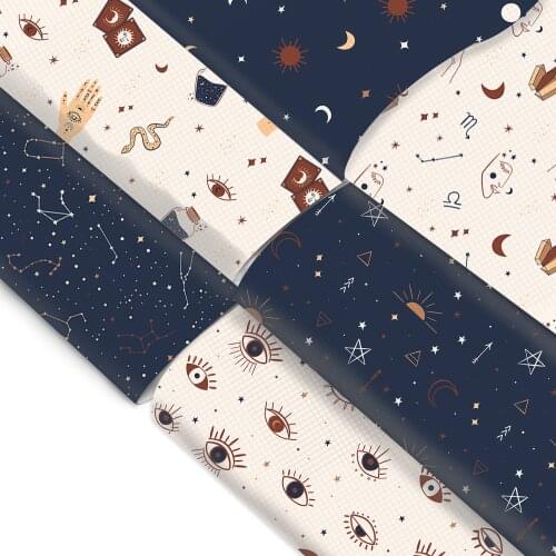 20*33cm Abstract PatternFaux Leather Sheets Synthetic Leather Fabric For Bow-knot Eco Leather for Needlework DIY,1Yc18137