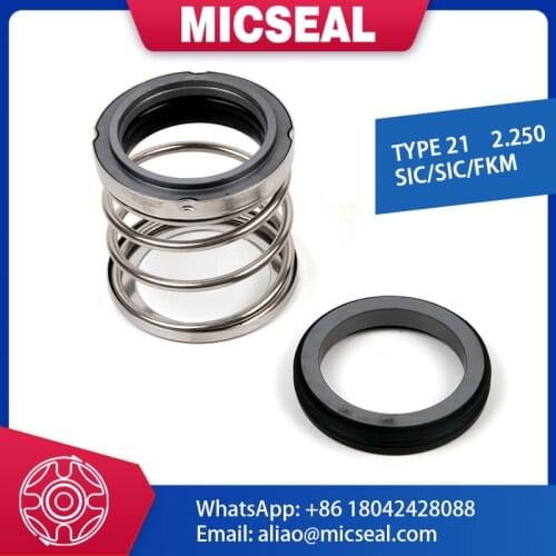 Mechanical Seal Type 21 - 2.250" SIC/SIC/FKM