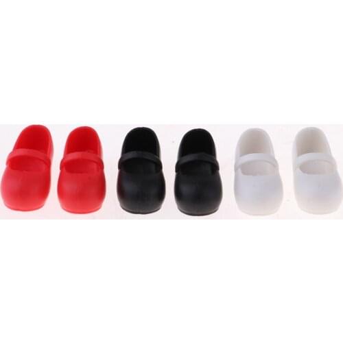 12inch Fashion Doll Shoes Ball Jointed Girl Doll Belt Leather Shoes Casual Flats Outfits for Dollfie for Blythe Girl Custom