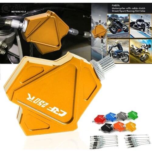 Motorcycle CNC Aluminum Moto Parts Easy Pull Clutch Lever System For Honda CRF250R CRF 250R CRF 250 R 2004 2005 2006 2007-2018