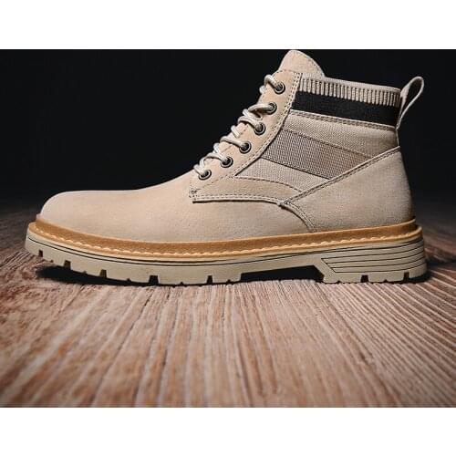 Mens Boots Casual Men Leisure Shoes Sports Casual 2020 Man Fashion Hot Sneakers Leather Sport For Mens Mens Causal