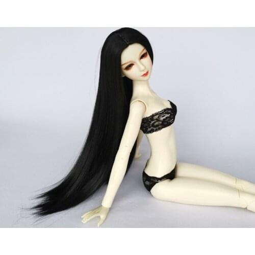 NEW 1/3 BJD Doll 60cm Plastic joint moveable doll Handmade doll white skin selling doll with wig