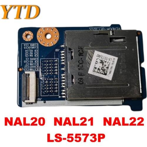 Original for Dell Precision M4500 SD Card Reader Board NAL20 NAL21 NAL22 LS-5573P tested good free shipping