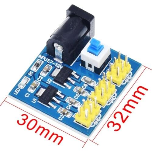 DC-DC 12V To 3.3V 5V Buck Step down Power Supply Module For Arduino
