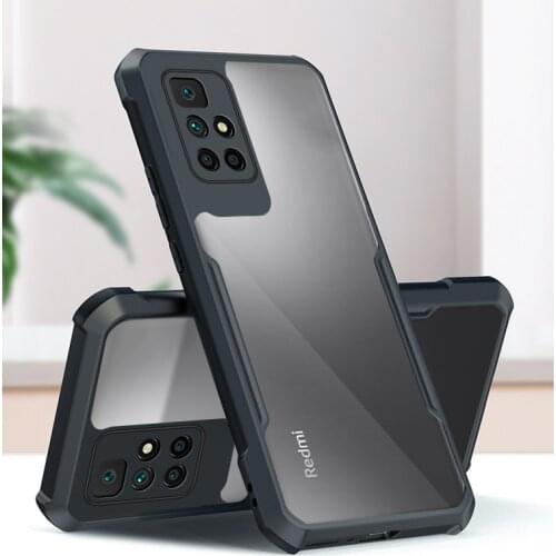 Rzants For Xiaomi Redmi 10 Case Hard [Blade] Shockproof Slim Crystal Clear Cover funda Casing