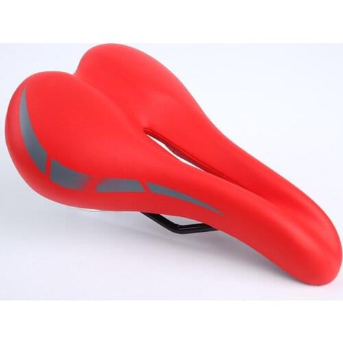 Extra Soft MTB Road Bicycle Saddle Gel Leather Padded Cushion Seat Saddle for Bicycle Parts