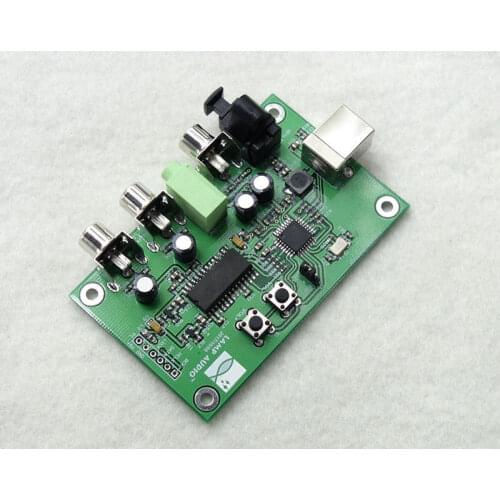 USB to I2S IIS Fiber Coaxial Output S/PDIF HiFi DAC Decoder OTG external sound card Headphone Amp to fiber coaxial SPDIF output