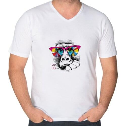 Personalized Is V Collar Tişört-31