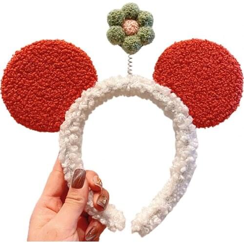 Women Cute Sweet Hairband Wash Face Makeup Hair Hoop Headwear Headband Accessory